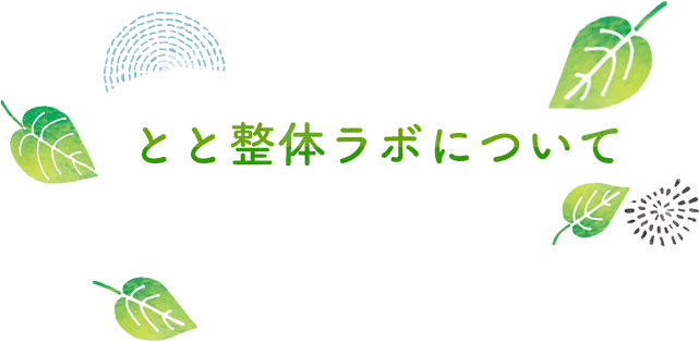  とと整体ラボについて