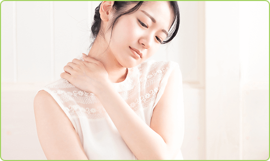 首、肩こりがひどい方