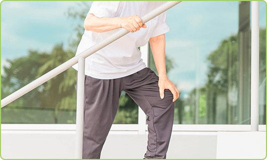 足の関節が悪い方